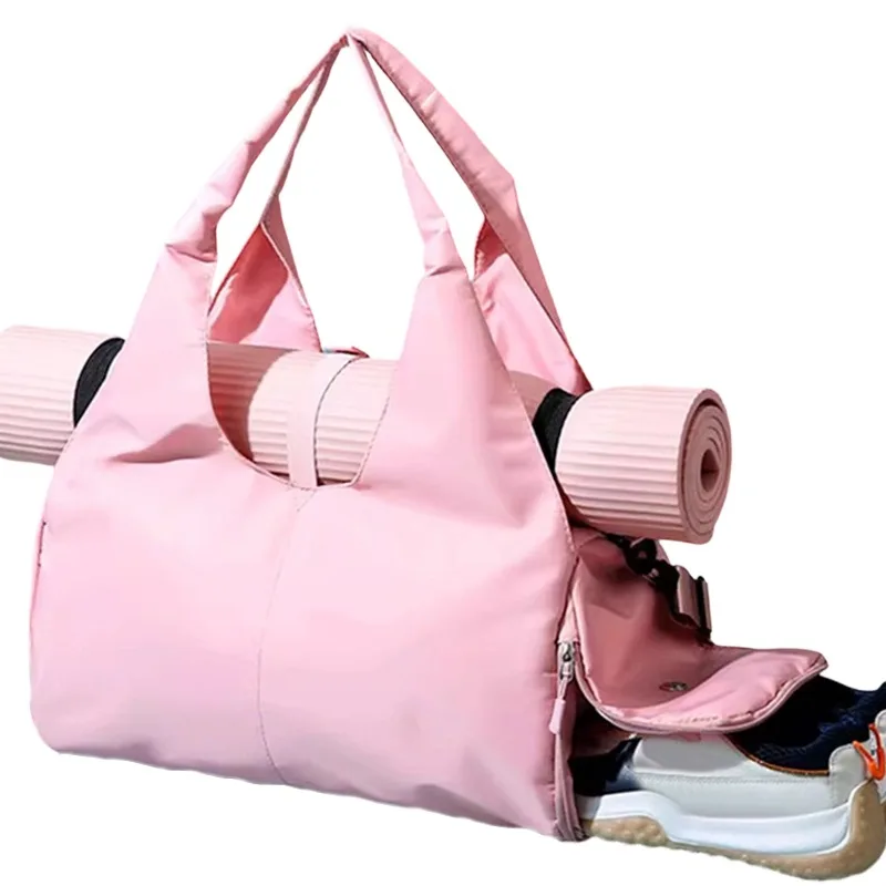 Yoga Gym Bag with Dry Wet Separation Large Capacity Sports Duffel with Yoga Mat Strap Waterproof Oxford Large Travel Fitness Bag
Yoga Gym Bag with Dry Wet Separation Large Capacity Sports Duffel with Yoga Mat Strap Waterproof Oxford Large Travel Fitness Bag