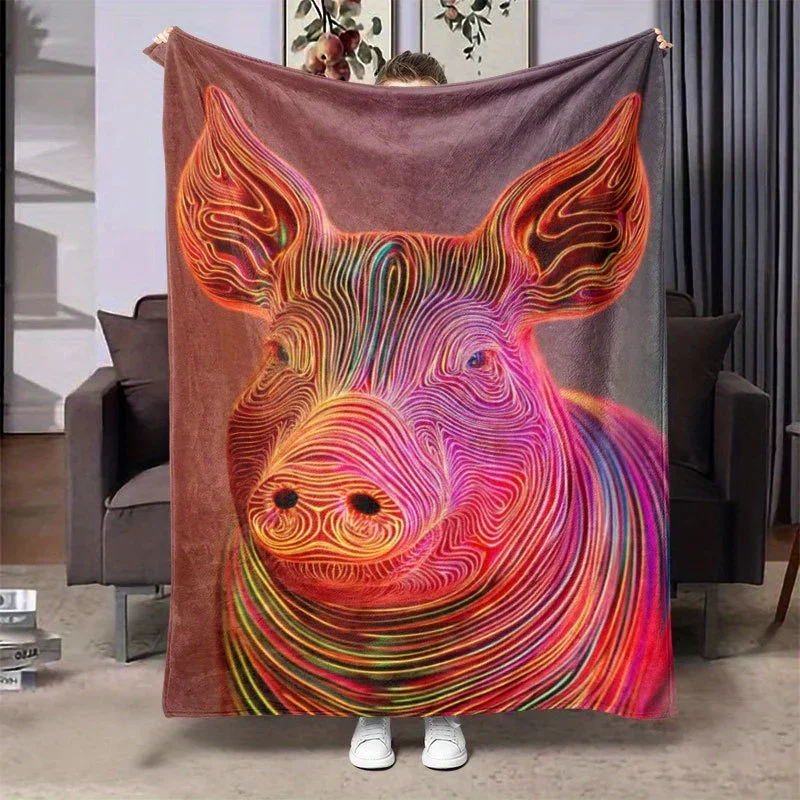 pc Multifunctional Flannel Blanket for Office Bed Sofa Camping Trip Soft Warm Printed Pattern Gift Blanket
pc Multifunctional Flannel Blanket for Office Bed Sofa Camping Trip Soft Warm Printed Pattern Gift Blanket
