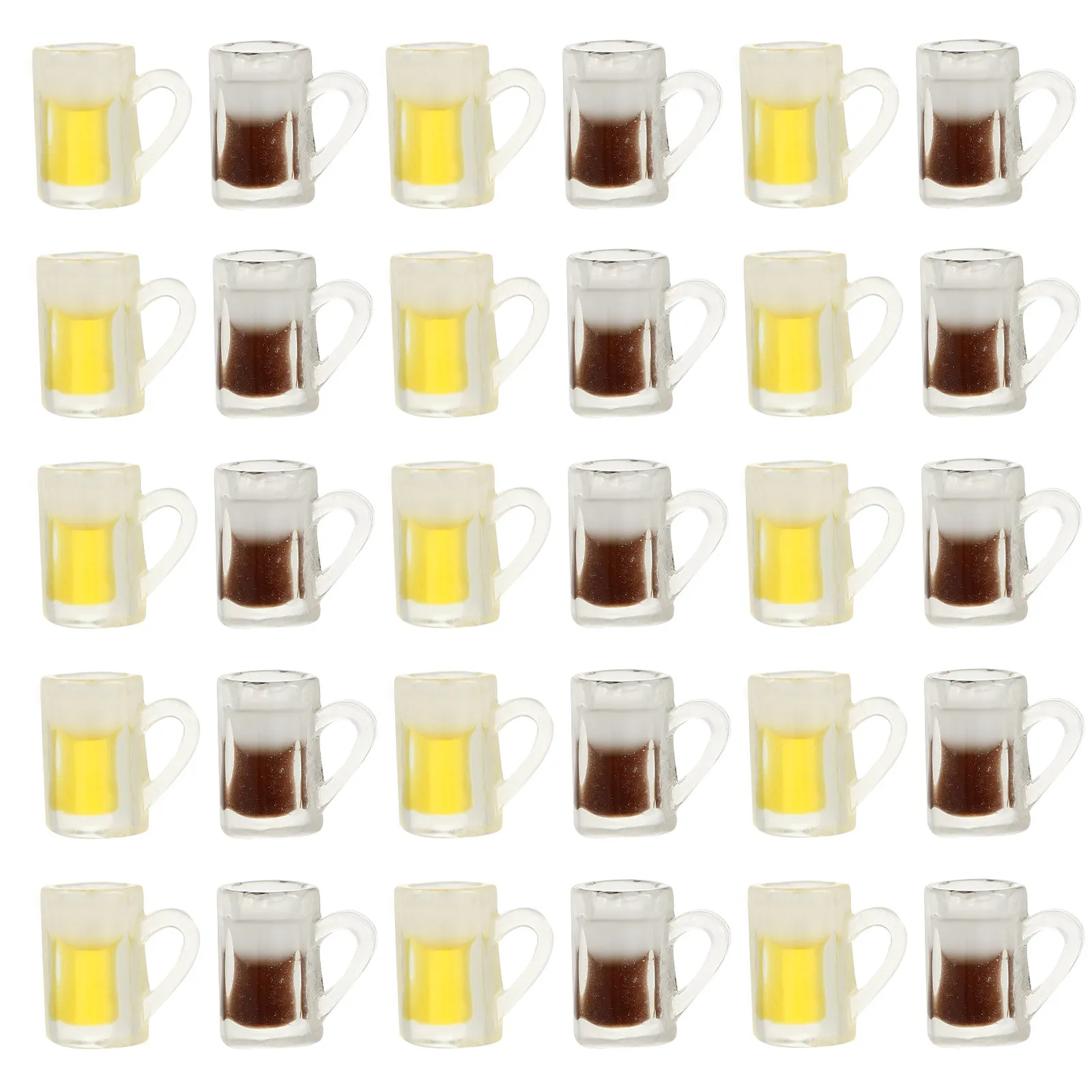 30Pcs Resin Beer Cup Charms Miniature Beer Accessories DIY Craft Supplies Dollhouse Kitchen Decor Bright Colors Simulation
30Pcs Resin Beer Cup Charms Miniature Beer Accessories DIY Craft Supplies Dollhouse Kitchen Decor Bright Colors Simulation