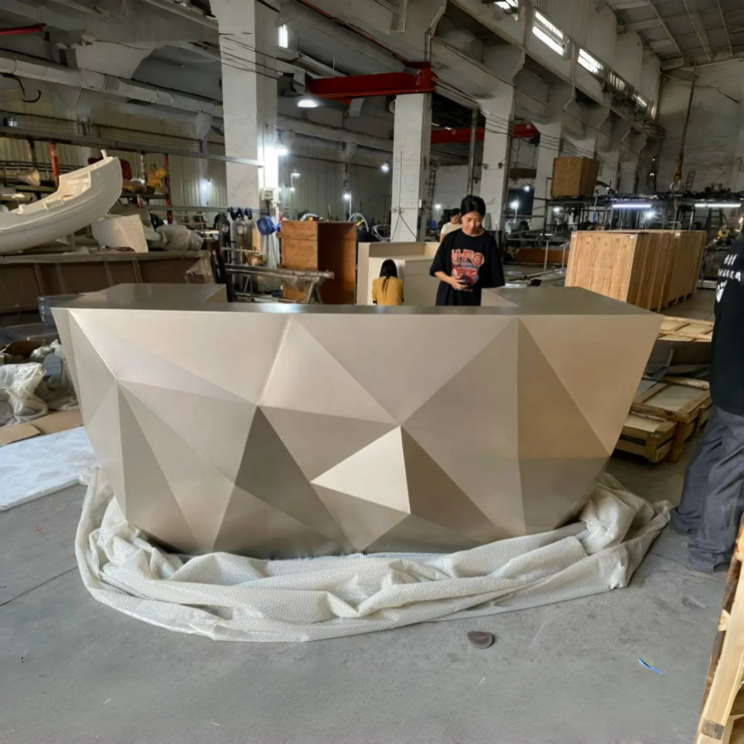 Customization Front Office Counter Bar Stainless Steel Reception Desk for Office Building Hospital Hotel Cathedral Church
Customization Front Office Counter Bar Stainless Steel Reception Desk for Office Building Hospital Hotel Cathedral Church