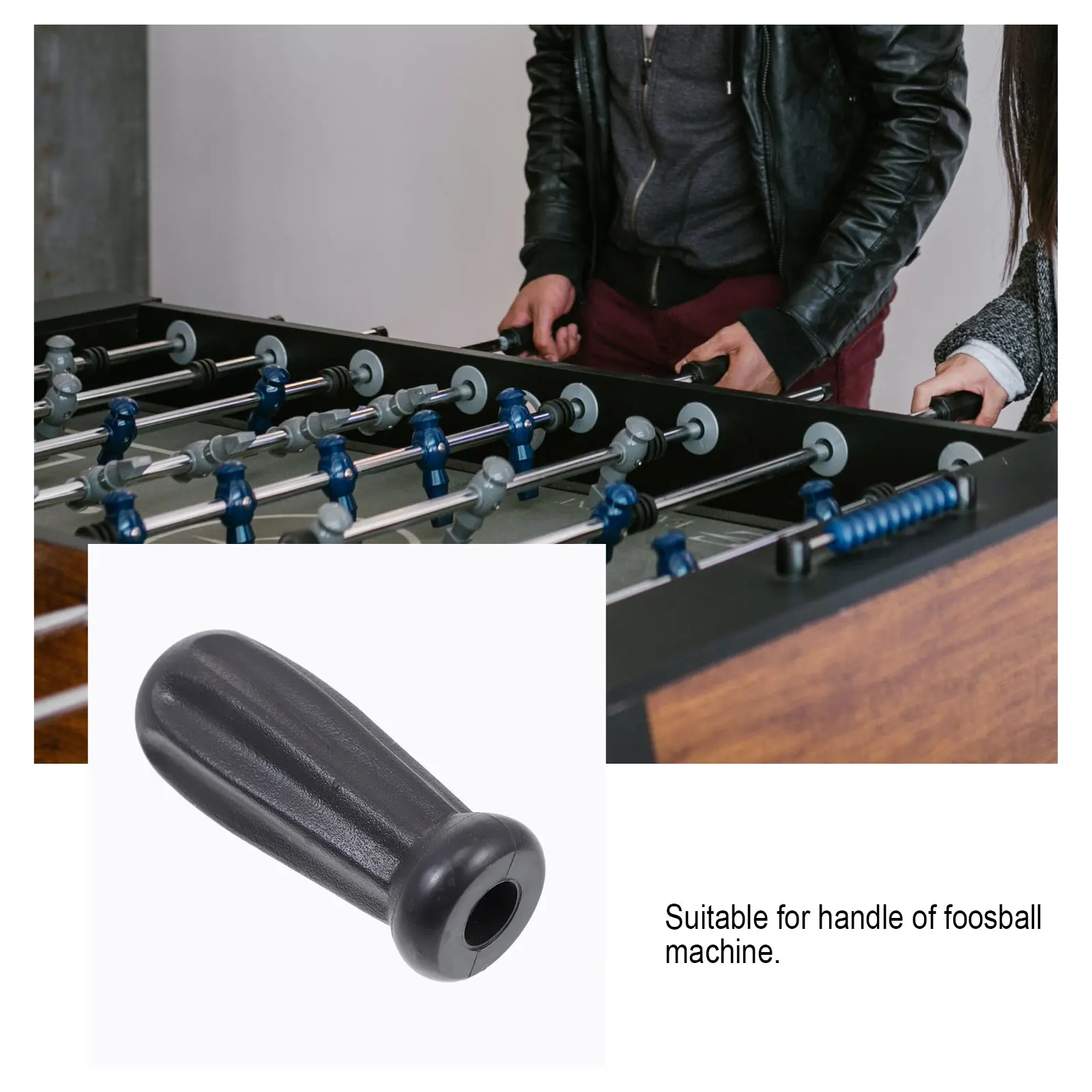 8pcs Table Football Handles Premium Plastic Foosball Grip Compact Ergonomic Design Smooth Surface Easy To Clean Black
8pcs Table Football Handles Premium Plastic Foosball Grip Compact Ergonomic Design Smooth Surface Easy To Clean Black