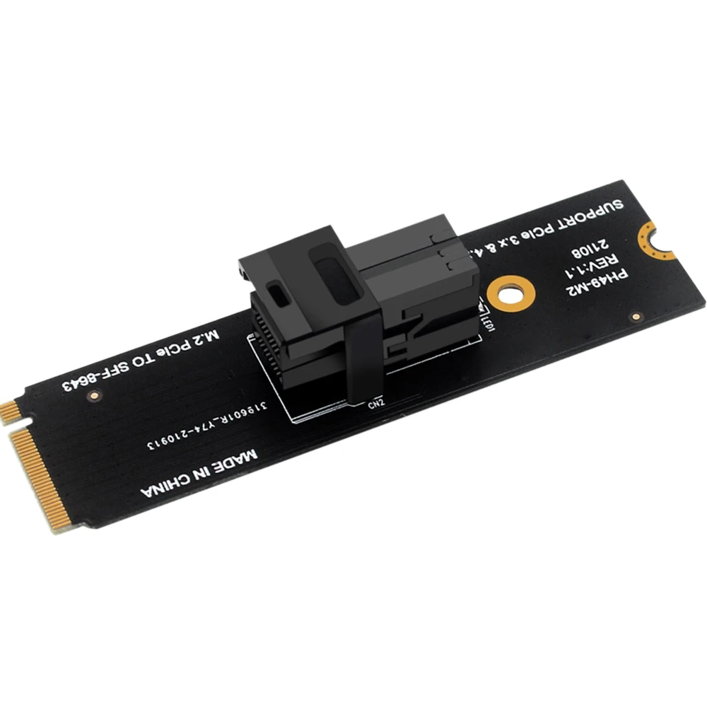 Choice M. 2 NVME to U2 Adapter Card M. 2 NGFF Mkey Pciex4 to SFF8643 SFF8639 Extended Riser Card Support M. 2 NVME Protocol
Choice M. 2 NVME to U2 Adapter Card M. 2 NGFF Mkey Pciex4 to SFF8643 SFF8639 Extended Riser Card Support M. 2 NVME Protocol
