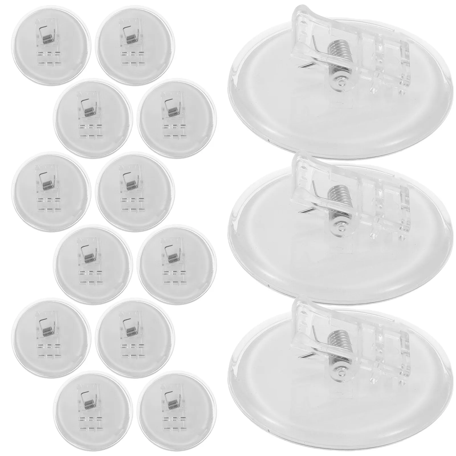 15Pcs Transparent Shower Curtain Clips Self Adhesive Clear Fasteners for Bathtub Liners Splash Guard No Drilling Bathroom Fixers
15Pcs Transparent Shower Curtain Clips Self Adhesive Clear Fasteners for Bathtub Liners Splash Guard No Drilling Bathroom Fixers