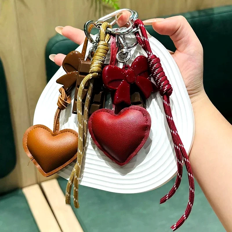 INS Style Kawaii Korea Trendy Heart Leather Keychain Bag Package Decor Chocolate Pendant Accessories Creative Key Chain Trendy
INS Style Kawaii Korea Trendy Heart Leather Keychain Bag Package Decor Chocolate Pendant Accessories Creative Key Chain Trendy