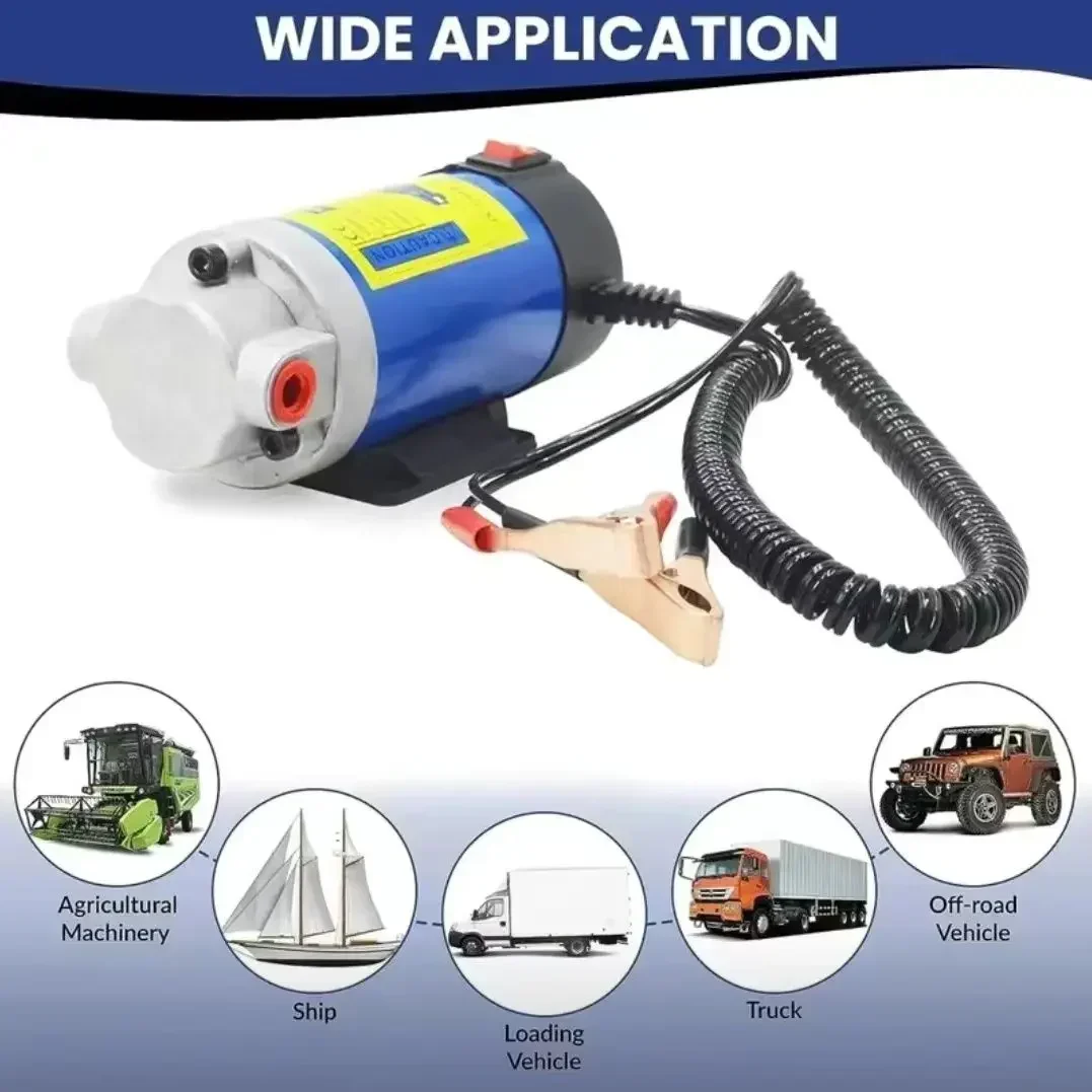 Durable 12/24V Electric Oil Extraction Pump
Durable 12/24V Electric Oil Extraction Pump