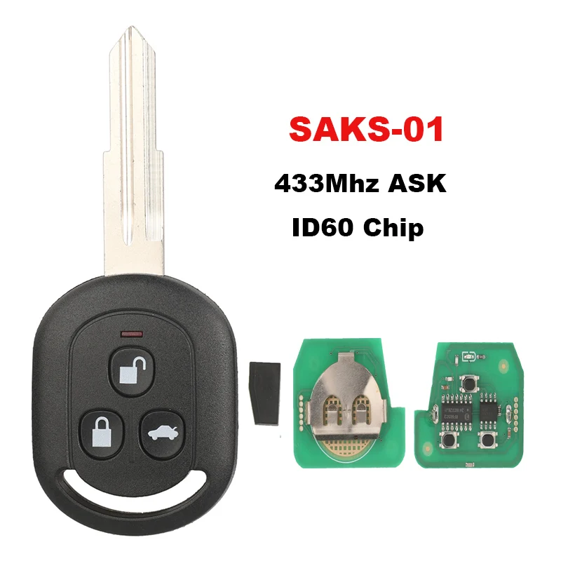 Jingyuqin замена ключа автомобиля 433 МГц 4D60 ASK для Chevrolet Aveo Daewoo Nubira Optra SAKS-01TX ключ управления
Jingyuqin замена ключа автомобиля 433 МГц 4D60 ASK для Chevrolet Aveo Daewoo Nubira Optra SAKS-01TX ключ управления