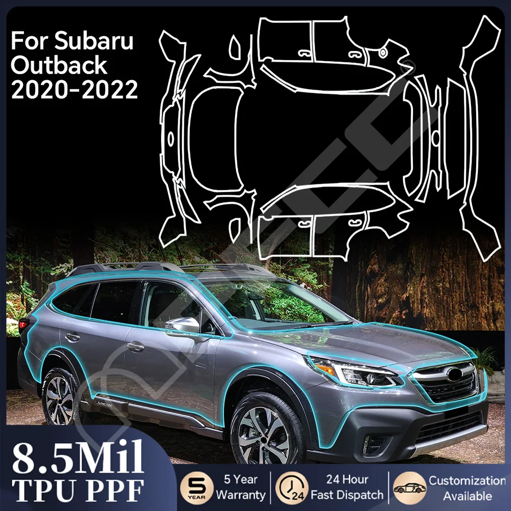 For 2020 2021 2022 Subaru Outback TPU Paint Protection Film Pre-cut PPF Anti-Scratch Car Body Clear Bra Invisible Resistant Kit
For 2020 2021 2022 Subaru Outback TPU Paint Protection Film Pre-cut PPF Anti-Scratch Car Body Clear Bra Invisible Resistant Kit