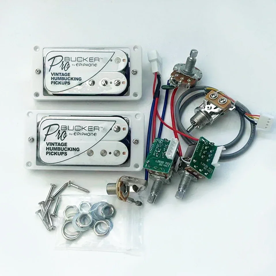 Yue Yun Music Store Alnico 5 ProBucker Electric Guitar Humbucker Pickup Push-Pull 2V1T Wire Harness Standard Genuine
Yue Yun Music Store Alnico 5 ProBucker Electric Guitar Humbucker Pickup Push-Pull 2V1T Wire Harness Standard Genuine