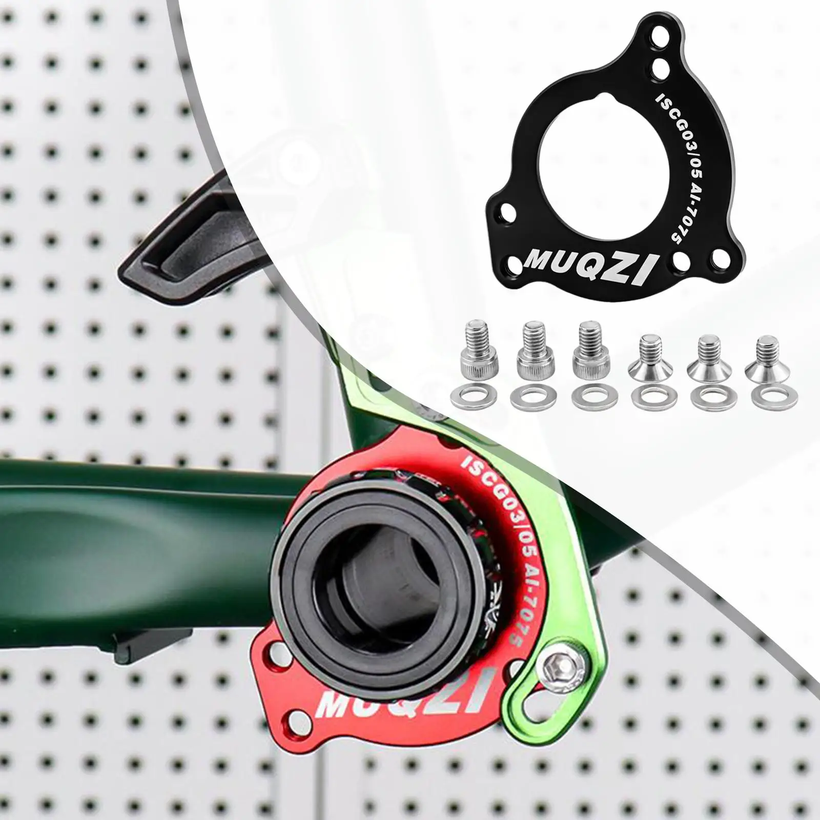 Aluminum Alloy Chain Guide Adapter Lightweight Conversion Seat for Mountain Bike BSA Bottom Bracket Upgrade
Aluminum Alloy Chain Guide Adapter Lightweight Conversion Seat for Mountain Bike BSA Bottom Bracket Upgrade