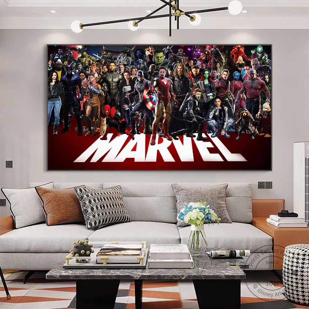 Marvel All Characters Wall Art Canvas Painting Poster Avengers Superheros Prints Classic HD Picture Home Decoration Best Gift
Marvel All Characters Wall Art Canvas Painting Poster Avengers Superheros Prints Classic HD Picture Home Decoration Best Gift