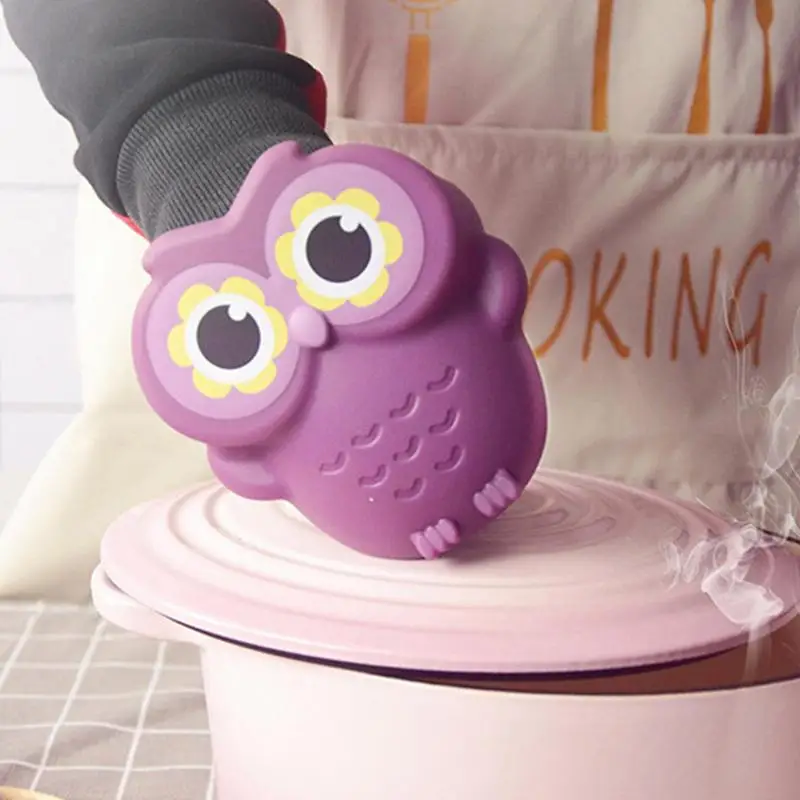 Silicone Oven Mitts Kitchen Baking Heat Insulation Clip Household Non Slip Gloves Cartoon Owl Shape Pot Holder Microwave Mittens
Silicone Oven Mitts Kitchen Baking Heat Insulation Clip Household Non Slip Gloves Cartoon Owl Shape Pot Holder Microwave Mittens