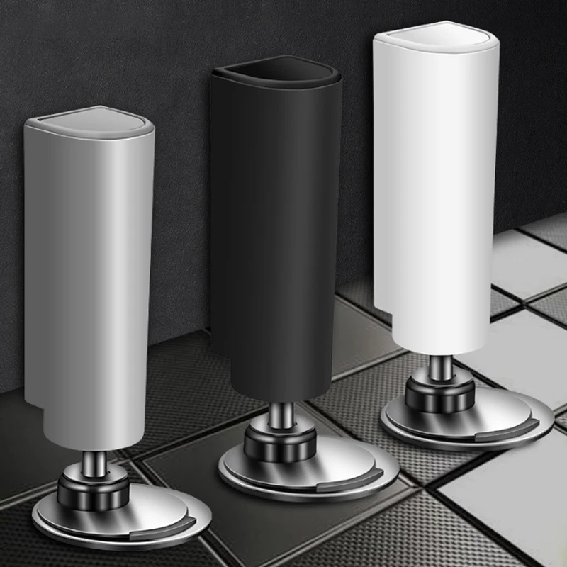 1Pc Heavy Duty Magnetic Door Stopper Stainless Steel Doorstop Black Without Punching Door Suction Door Holder Door Hardware
1Pc Heavy Duty Magnetic Door Stopper Stainless Steel Doorstop Black Without Punching Door Suction Door Holder Door Hardware