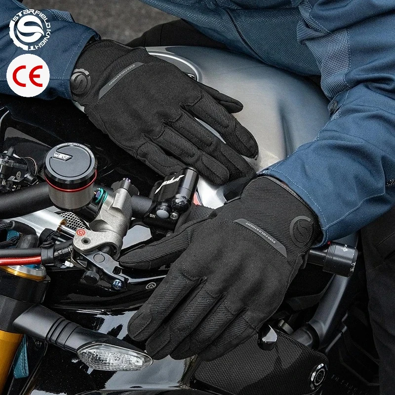 Star Full Finger Riding Protective Gears Field Knight Motorcycle Gloves Summer Breathable Non-slip Joint Protection Touch Screen
Star Full Finger Riding Protective Gears Field Knight Motorcycle Gloves Summer Breathable Non-slip Joint Protection Touch Screen