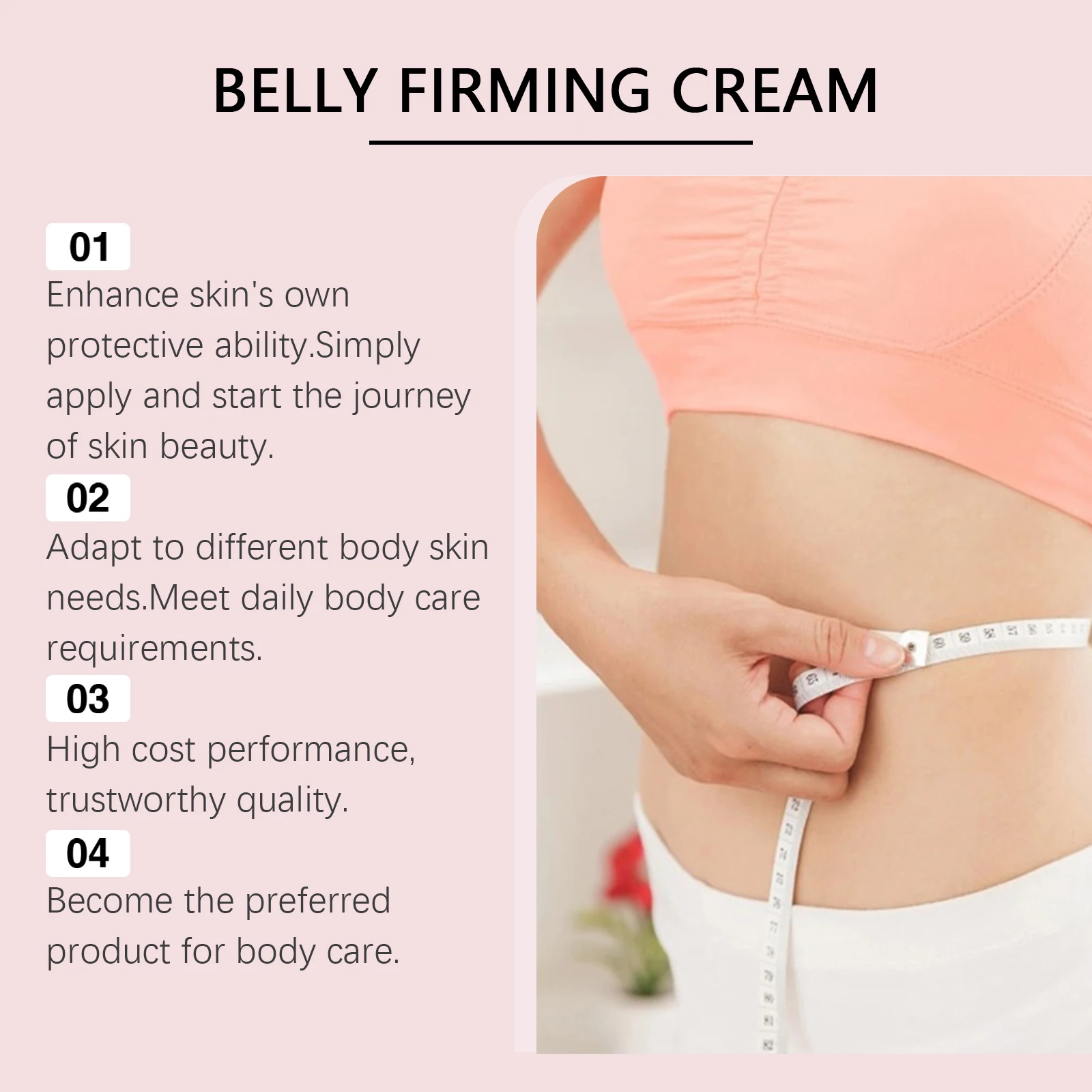 Belly Firming Cream Improve Sagging Dullness Repair Dry Sensitive Skin Smooth Wrinkle Fine Lines Hydrate Rejuvenating Body Cream
Belly Firming Cream Improve Sagging Dullness Repair Dry Sensitive Skin Smooth Wrinkle Fine Lines Hydrate Rejuvenating Body Cream