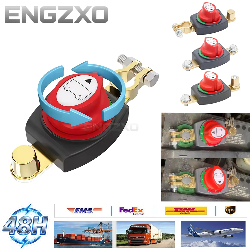 High Quality Brass Car Battery Cut Off Switch 12V Disconnect Rotary Circuit Cutter For Camper Car Auto RV Marine Auto Parts
High Quality Brass Car Battery Cut Off Switch 12V Disconnect Rotary Circuit Cutter For Camper Car Auto RV Marine Auto Parts