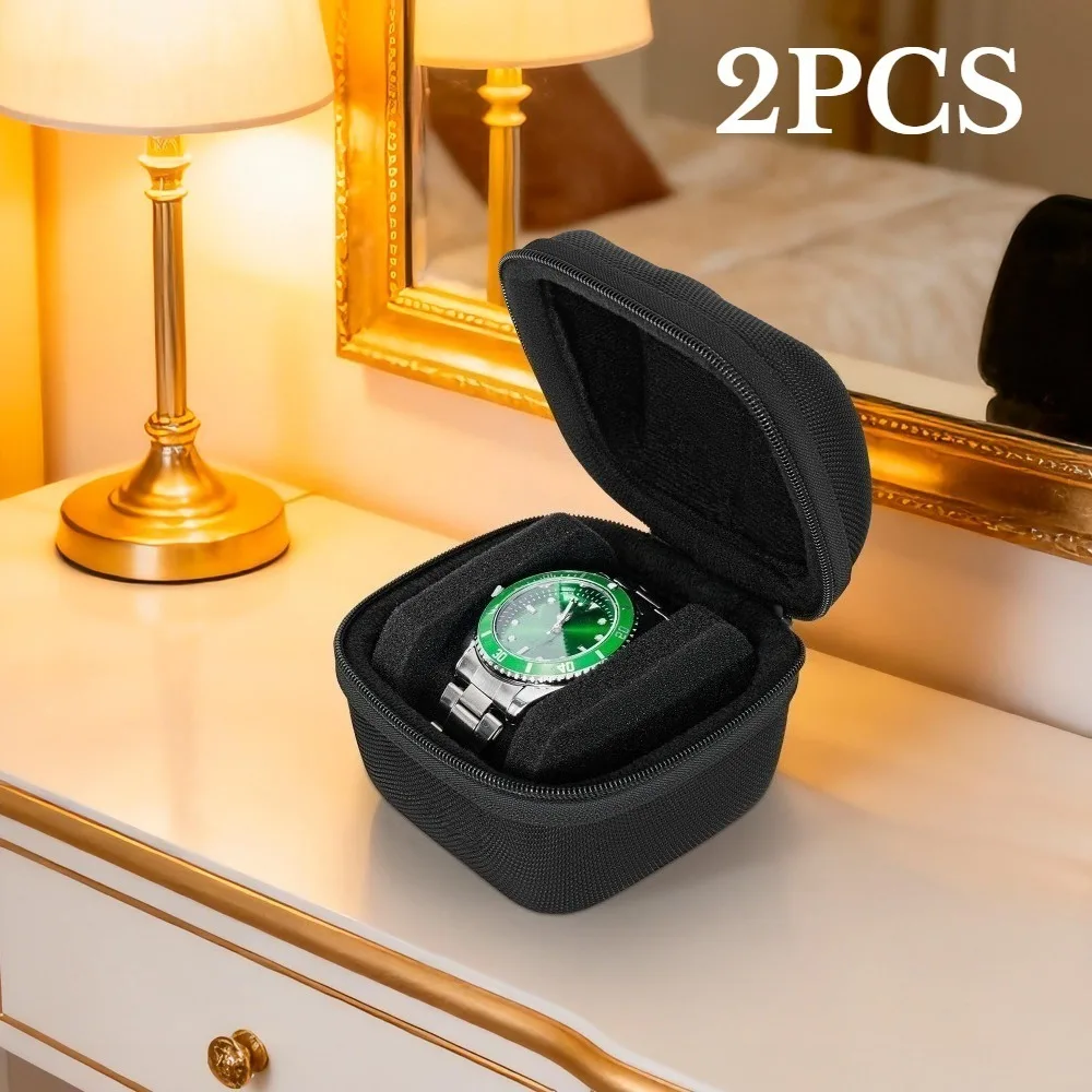 2pcs Watch Storage Box Suitable for Small Watches,Equipped with Soft Watch Pillows,Hard Cases,Watch Storage Organizer
2pcs Watch Storage Box Suitable for Small Watches,Equipped with Soft Watch Pillows,Hard Cases,Watch Storage Organizer