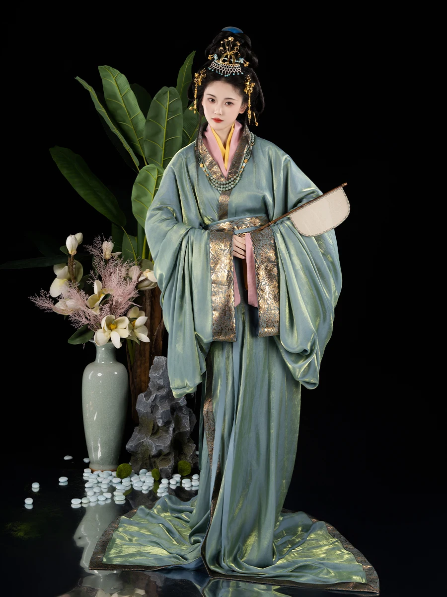 Древний синий двухслойный шелковый халат Hanfu Warrobe от anchi out of Sto, ограниченная серия, винтажный халат с регулируемой талией, A-Li...
Древний синий двухслойный шелковый халат Hanfu Warrobe от anchi out of Sto, ограниченная серия, винтажный халат с регулируемой талией, A-Li...