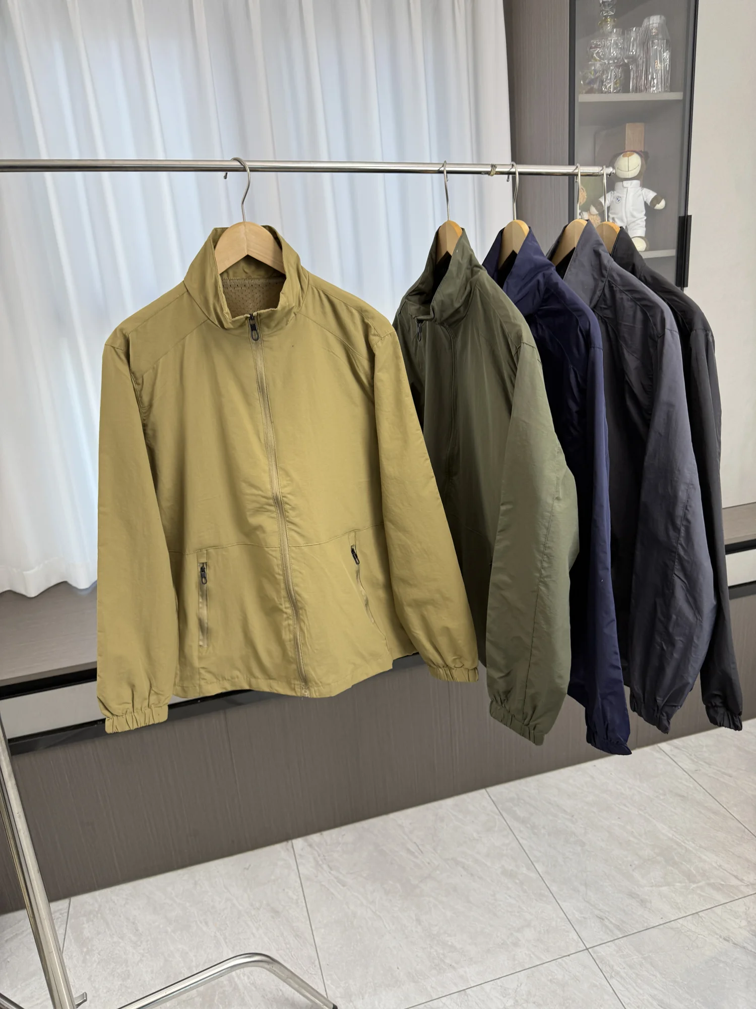 Functional 3D Tailoring Men's Spring Outdoor Windproof Stand Collar Casual Jacket Fashion Urban Style Long Sleeve Color
Functional 3D Tailoring Men's Spring Outdoor Windproof Stand Collar Casual Jacket Fashion Urban Style Long Sleeve Color