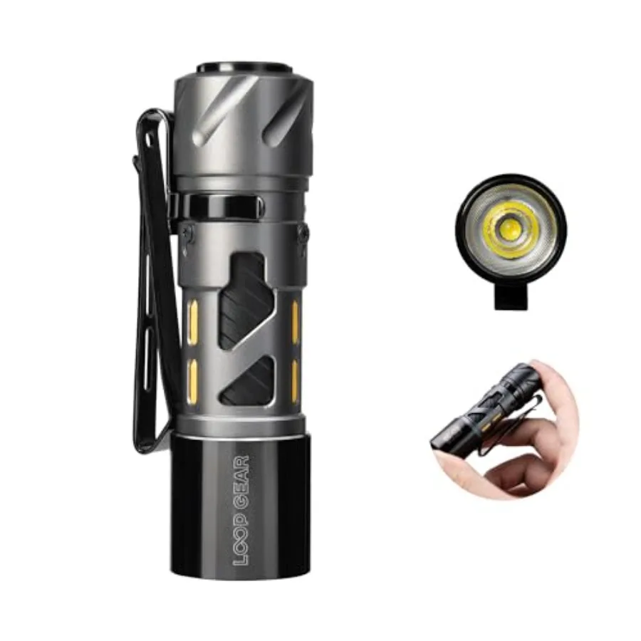 Фонарик SK03 1000LM EDC с питанием от AA/USB-C, 6 режимов, 4 съемных цветовых фильтра (белый/желтый/синий), компактный, яркий свет для камеры
Фонарик SK03 1000LM EDC с питанием от AA/USB-C, 6 режимов, 4 съемных цветовых фильтра (белый/желтый/синий), компактный, яркий свет для камеры