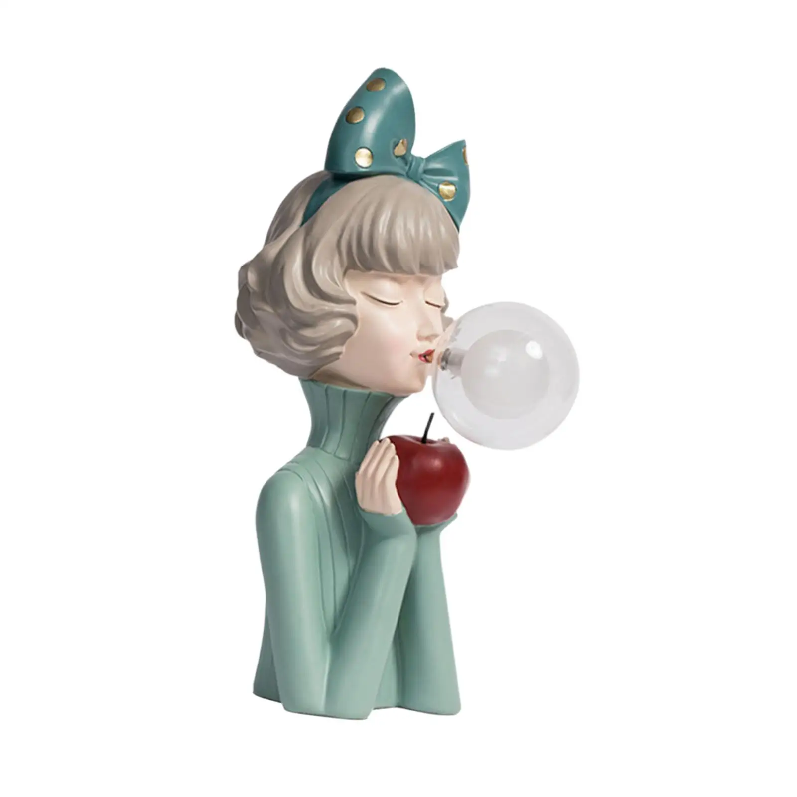 Creative Night Light Blowing Bubble Girl Bedside Lamp Cute Housewarming Gift Resin Table Lamp for Bedroom Living Room Entrance
Creative Night Light Blowing Bubble Girl Bedside Lamp Cute Housewarming Gift Resin Table Lamp for Bedroom Living Room Entrance