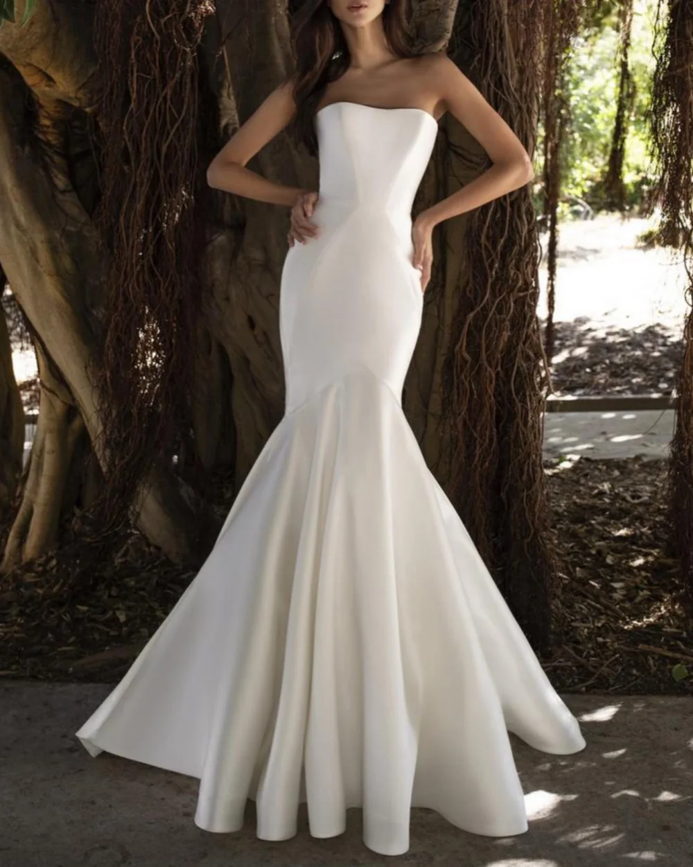 Customized Modern Style Pleat Mermaid Strapless Midi Dresses Prom Dresses Pastrol Unisex Chinese Style Formal Casual Simple Retr
Customized Modern Style Pleat Mermaid Strapless Midi Dresses Prom Dresses Pastrol Unisex Chinese Style Formal Casual Simple Retr