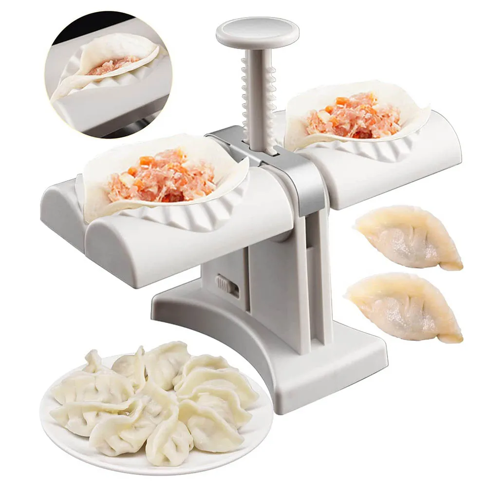 Automatic Dumpling Maker Double Head Press Type Pierogi Maker Mould DIY Empanadas Ravioli Mould Baking Tools
Automatic Dumpling Maker Double Head Press Type Pierogi Maker Mould DIY Empanadas Ravioli Mould Baking Tools