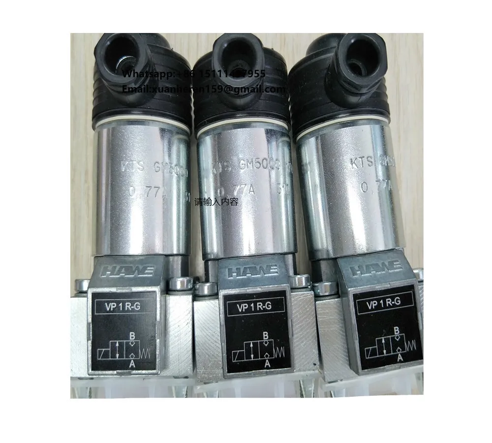Solenoid Directional Valves HAWE Valve VP1R
Solenoid Directional Valves HAWE Valve VP1R