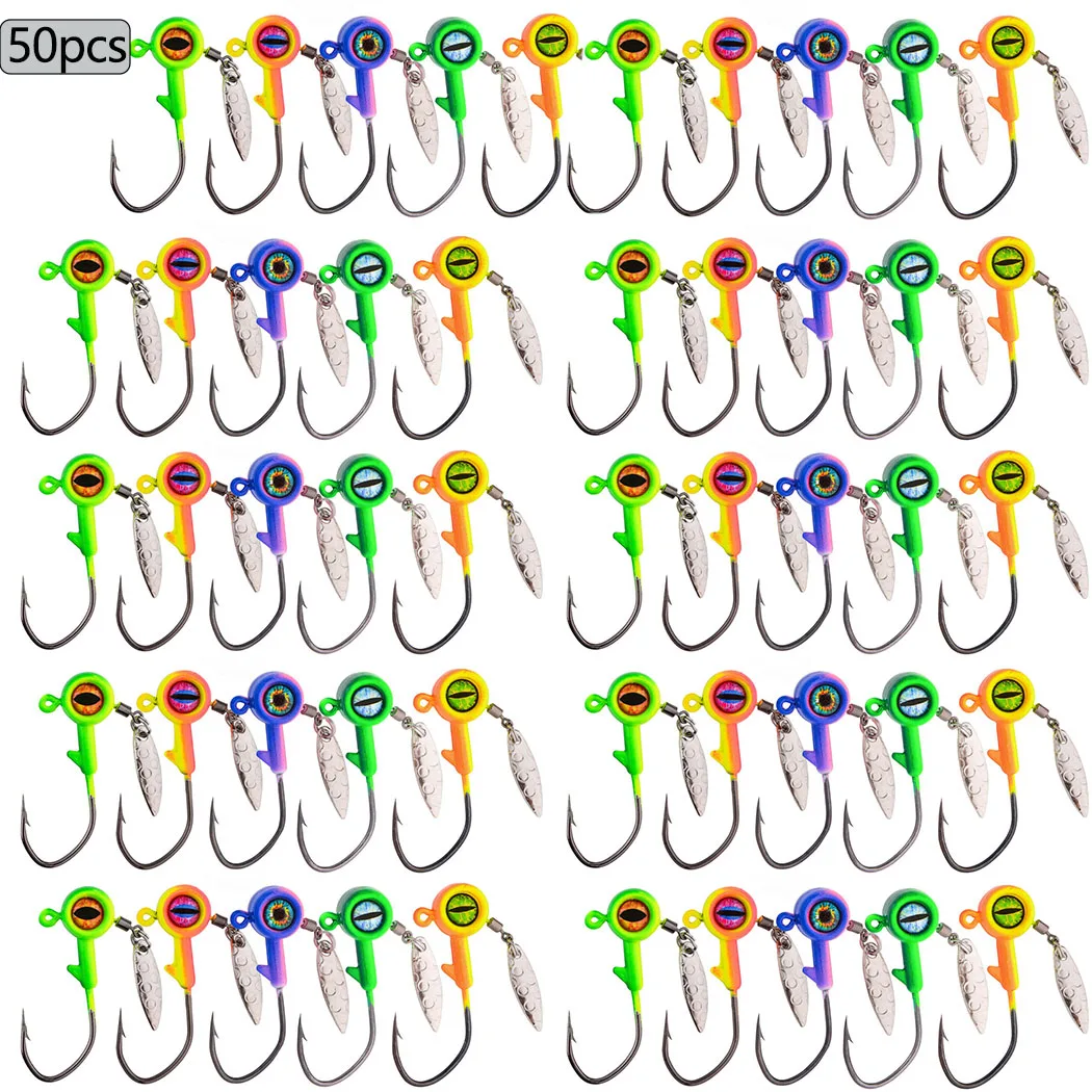 50 шт. крючок с джиг-головкой 1,75 г 3,5 г 5 г 7 г 10 г рыболовный крючок вращающиеся блестки джиг-приманка металлические ложки приманки для мягких рыболовных снастей с червями
50 шт. крючок с джиг-головкой 1,75 г 3,5 г 5 г 7 г 10 г рыболовный крючок вращающиеся блестки джиг-приманка металлические ложки приманки для мягких рыболовных снастей с червями