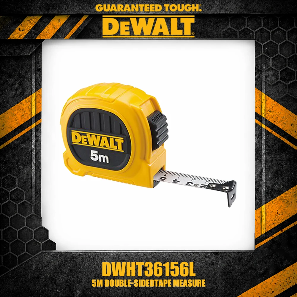 DEWALT DWHT36156L-23 DWHT36158L-23 5M 7.5M Double-Sided Tape Measure Measuring Tools
DEWALT DWHT36156L-23 DWHT36158L-23 5M 7.5M Double-Sided Tape Measure Measuring Tools