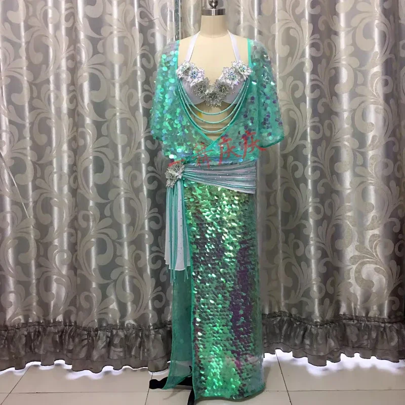 Belly Dancing Suit Women Customized Harness Dress Diamonds Sequins Irregular Bellydance Costume For Oriental Dance Costumes
Belly Dancing Suit Women Customized Harness Dress Diamonds Sequins Irregular Bellydance Costume For Oriental Dance Costumes