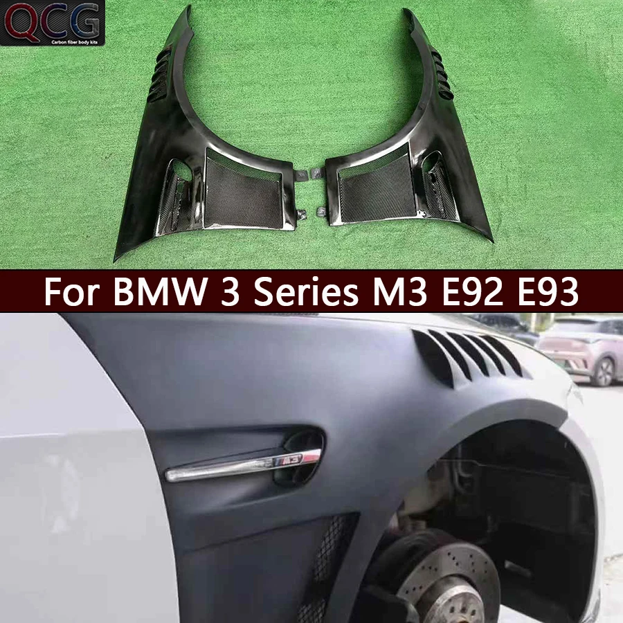 Для BMW 3 серии M3 E92 E93: Комплект обвеса из карбона для замены бампера и крыльев с отверстиями для воздухозаборников
Для BMW 3 серии M3 E92 E93: Комплект обвеса из карбона для замены бампера и крыльев с отверстиями для воздухозаборников