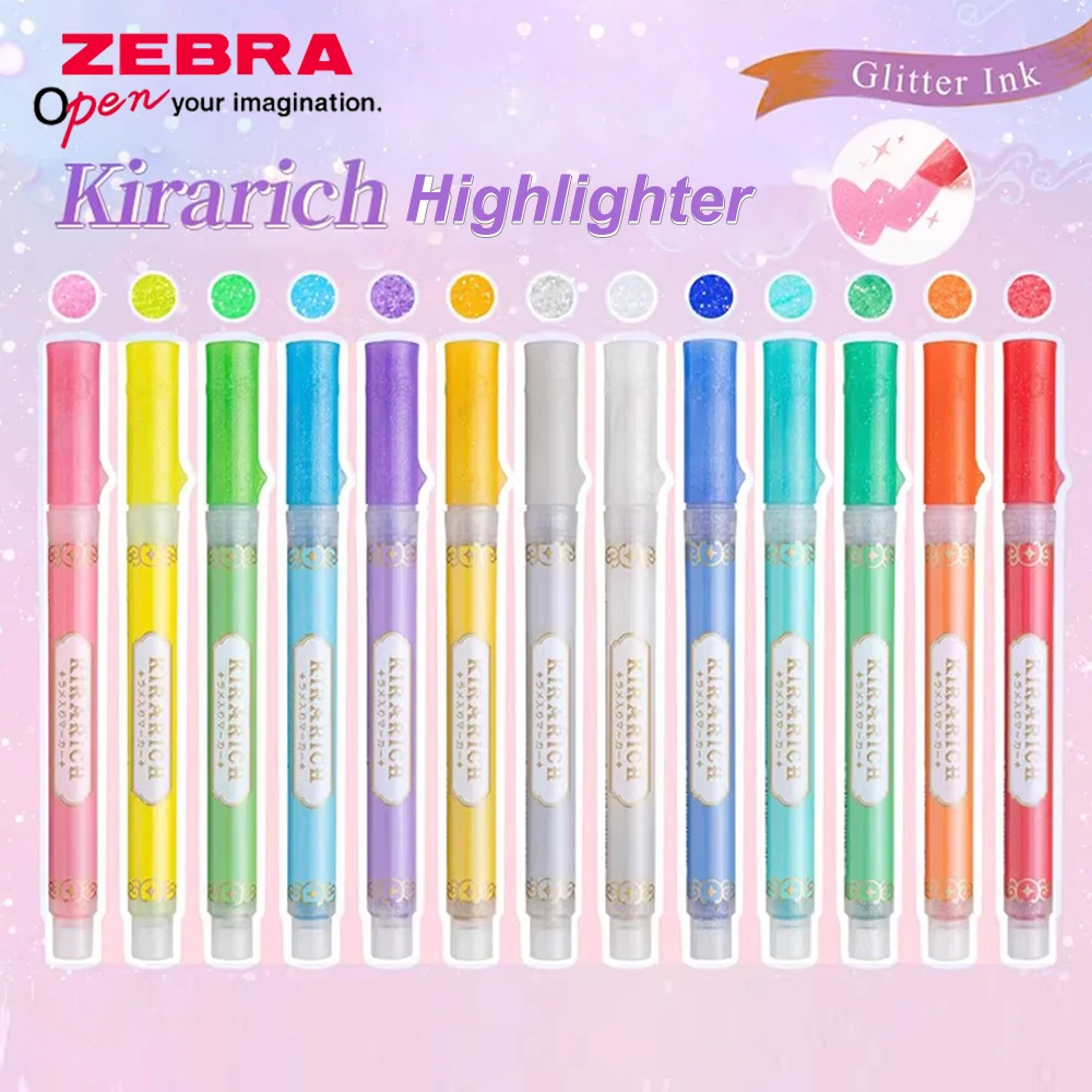 3pcs Japan Zebra Highlighter Pens Shining Limited for Students To Take Notes Key Markings Large Capacity School Office Supplies
3pcs Japan Zebra Highlighter Pens Shining Limited for Students To Take Notes Key Markings Large Capacity School Office Supplies