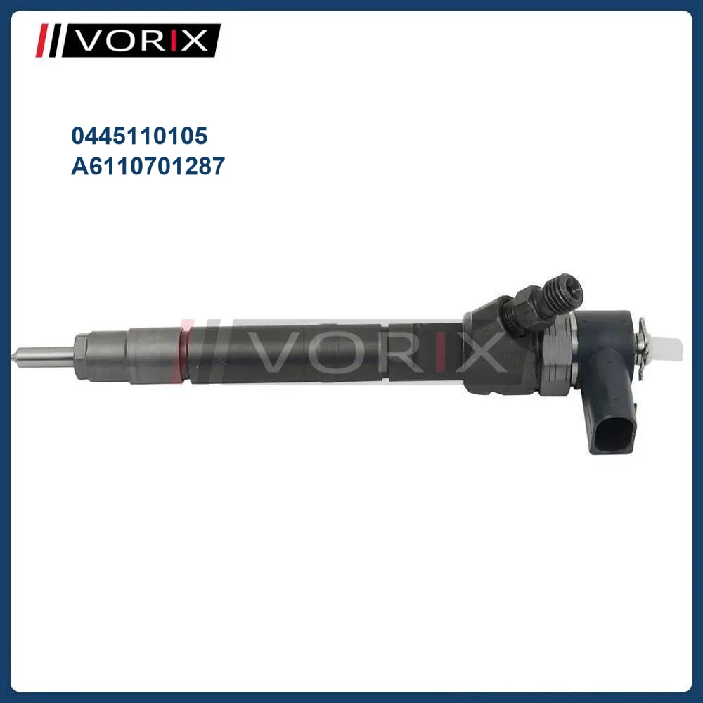 Fuel Injectors 0445110105 Fuel Injector Assembly A6110701287 for Mercedes Benz
Fuel Injectors 0445110105 Fuel Injector Assembly A6110701287 for Mercedes Benz