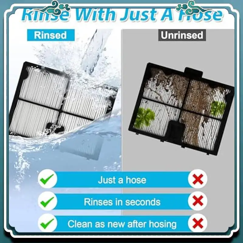 Ultra-Fine Filter Panels 9991466-R4 For Pool Cleaners Active 10, For Active 15,Advantage,Cayman,E10,Echo, Explorer E20 Durable
Ultra-Fine Filter Panels 9991466-R4 For Pool Cleaners Active 10, For Active 15,Advantage,Cayman,E10,Echo, Explorer E20 Durable