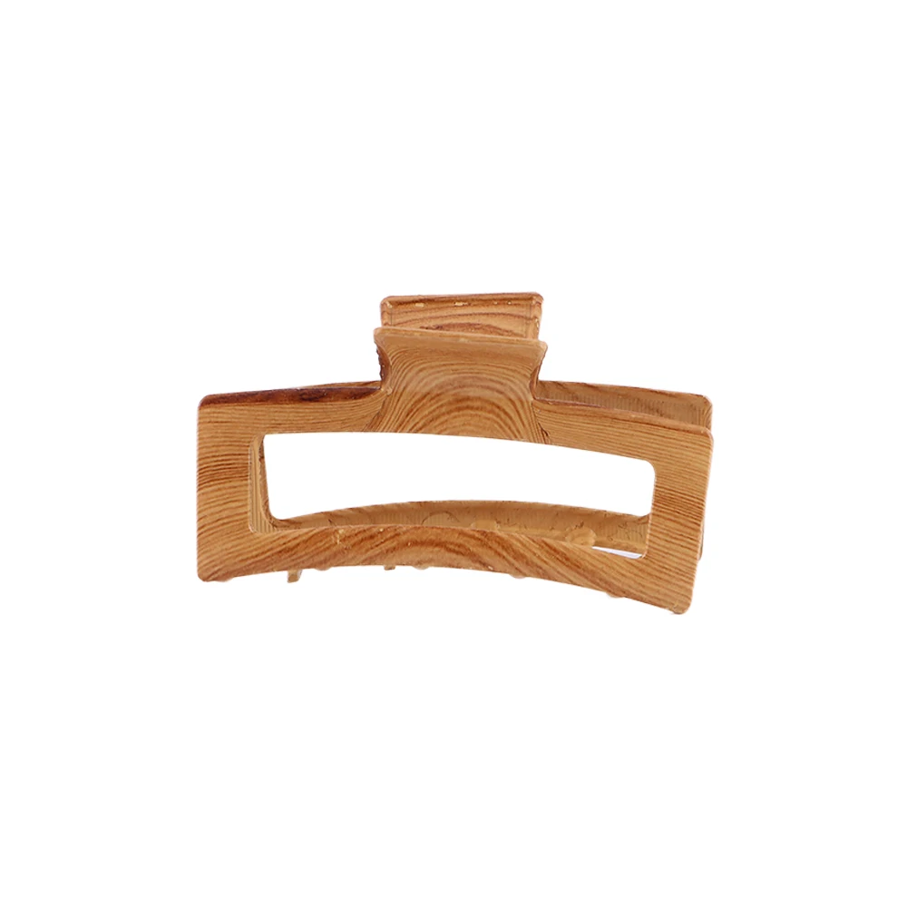 Hollowed Wood Color Metal Winter And Autumn Wood Grain Hair Claws Korean Style Hair Claw Shark Grab Clip Women Hair Accessories
Hollowed Wood Color Metal Winter And Autumn Wood Grain Hair Claws Korean Style Hair Claw Shark Grab Clip Women Hair Accessories