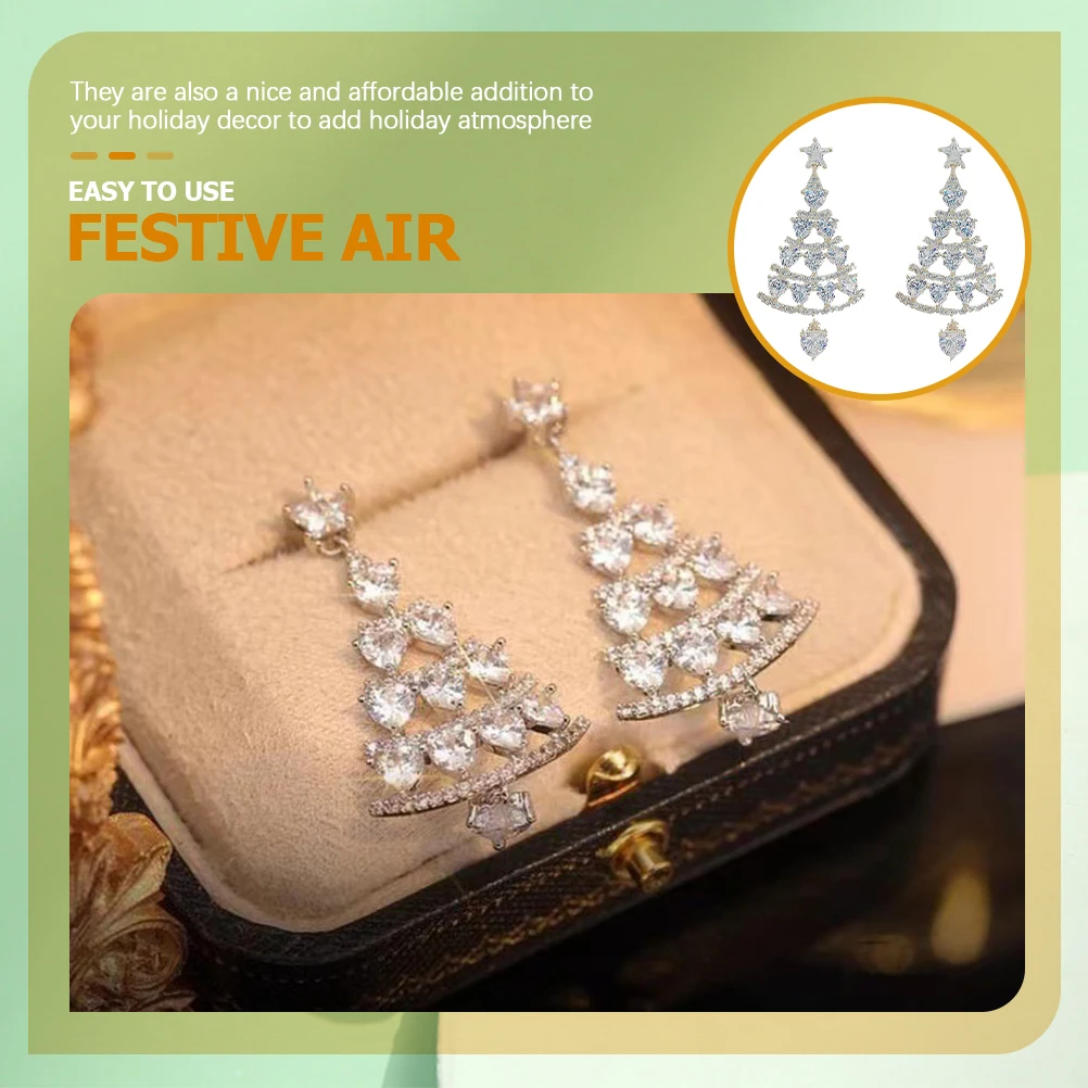 Christmas Earrings Dangly for Women Dangle Drop Alloy Holiday Silver Decorations Dangling Accessories Miss 
Christmas Earrings Dangly for Women Dangle Drop Alloy Holiday Silver Decorations Dangling Accessories Miss