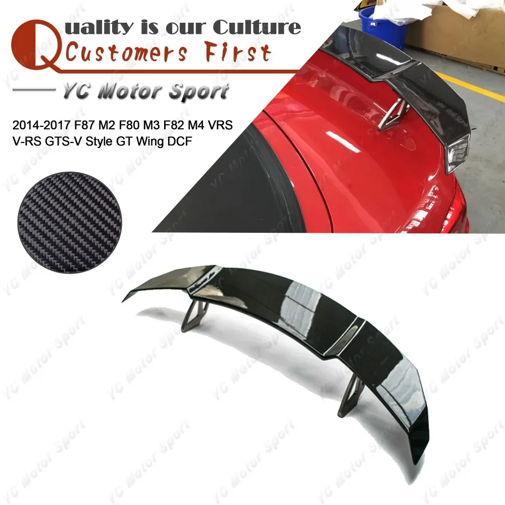 Car Accessories Carbon Fiber VRS V-RS GTS-V Style Rear Spoiler with Aluminium Stands Fit For 2014-2017 F82 M4 Trunk GT Wing
Car Accessories Carbon Fiber VRS V-RS GTS-V Style Rear Spoiler with Aluminium Stands Fit For 2014-2017 F82 M4 Trunk GT Wing