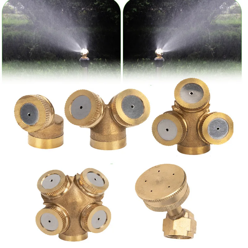 10Pcs M14*1.5 Female Threaded Agricultural Pesticide Copper Sprayer Atomizing Dust Removal Nozzle Cooling Sprinkler 
10Pcs M14*1.5 Female Threaded Agricultural Pesticide Copper Sprayer Atomizing Dust Removal Nozzle Cooling Sprinkler