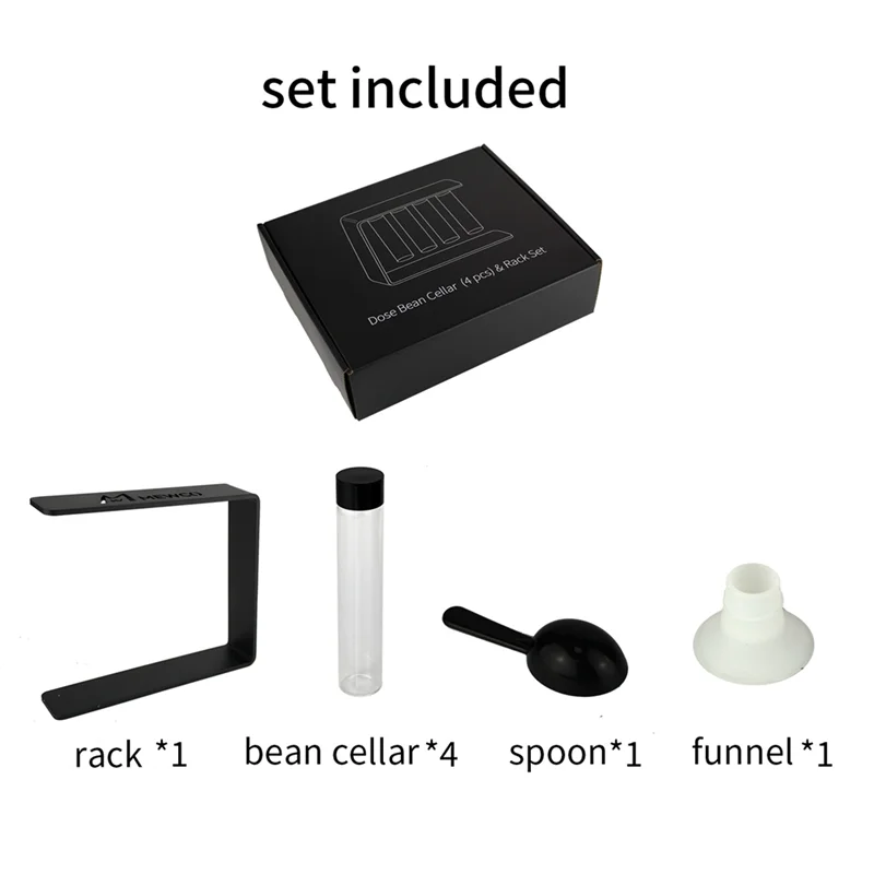 ABLU-Magnetic Coffee Bean Packaging Bottle Test Tube Glass Display Rack Storage And Preservation Coffee Tools Sealed Jar
ABLU-Magnetic Coffee Bean Packaging Bottle Test Tube Glass Display Rack Storage And Preservation Coffee Tools Sealed Jar