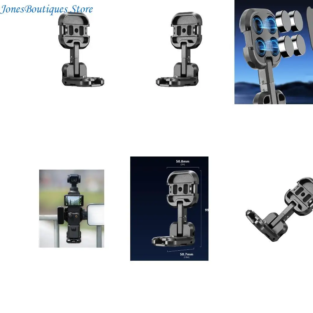 Quick Fixation Camera Adapter Stand With 180 Positioning Adjustment And Multiple Port for Pocket 3 Filming W8KE
Quick Fixation Camera Adapter Stand With 180 Positioning Adjustment And Multiple Port for Pocket 3 Filming W8KE