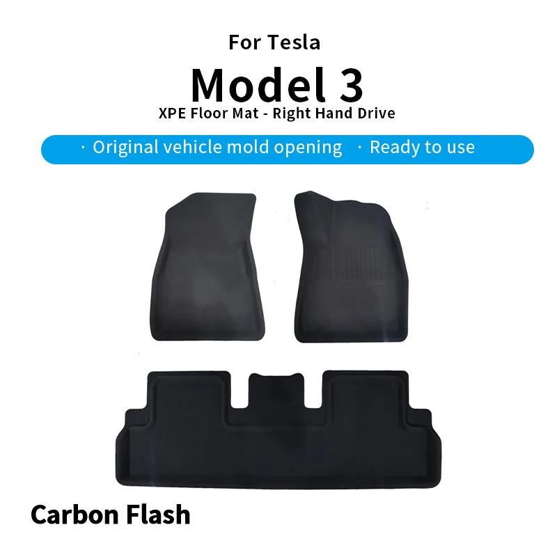 Suitable for Tesla Model 3 Xpe foot pad right-hand drive
Suitable for Tesla Model 3 Xpe foot pad right-hand drive