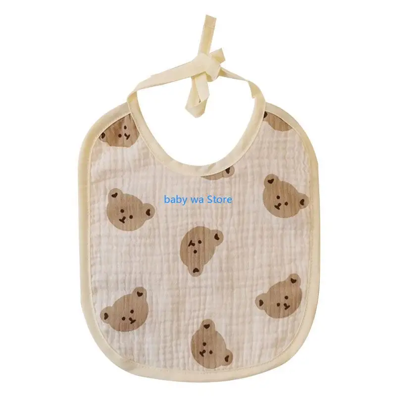 Soft Cotton Cartoon Printed Baby Bib Saliva Towel Breathable Apron Newborn Bibs 4XBD
Soft Cotton Cartoon Printed Baby Bib Saliva Towel Breathable Apron Newborn Bibs 4XBD