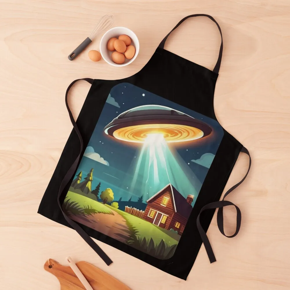 UFO Visitor Apron Women's Home Clothes Kitchen Apras For Women Kitchen Tools carpenter Apron
UFO Visitor Apron Women's Home Clothes Kitchen Apras For Women Kitchen Tools carpenter Apron