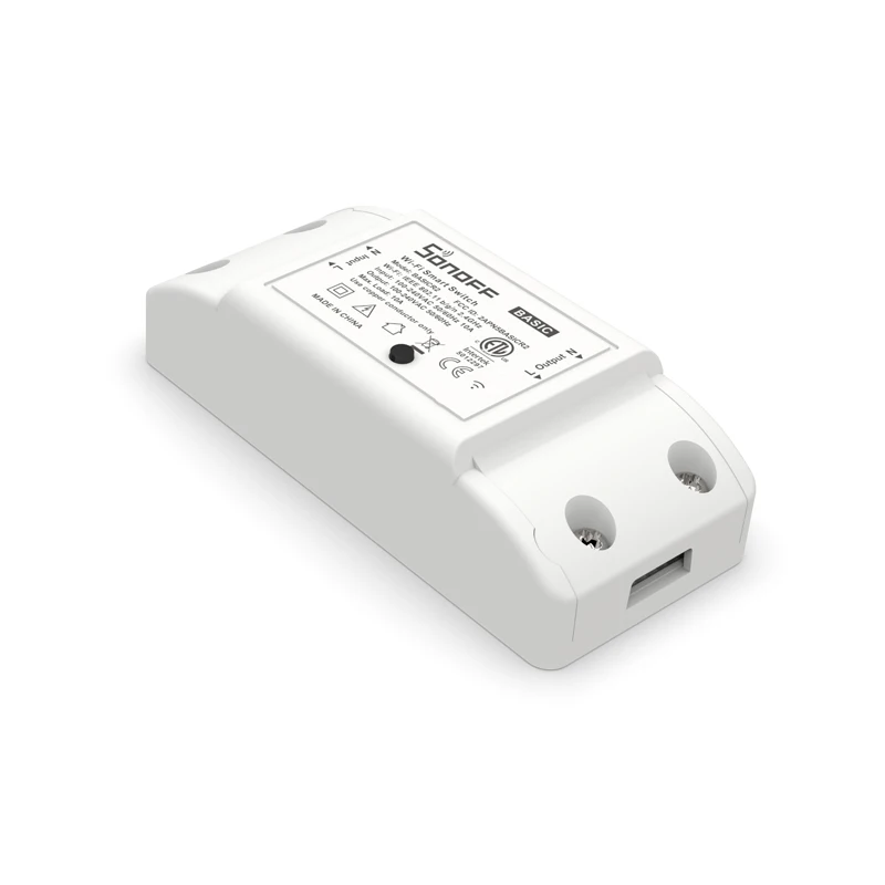 *Basic R2 Легкое микроподключение, интеллектуальный переключатель Wi-Fi, устройство включения-выключения, голосовое управление, одноканальный переключатель
*Basic R2 Легкое микроподключение, интеллектуальный переключатель Wi-Fi, устройство включения-выключения, голосовое управление, одноканальный переключатель