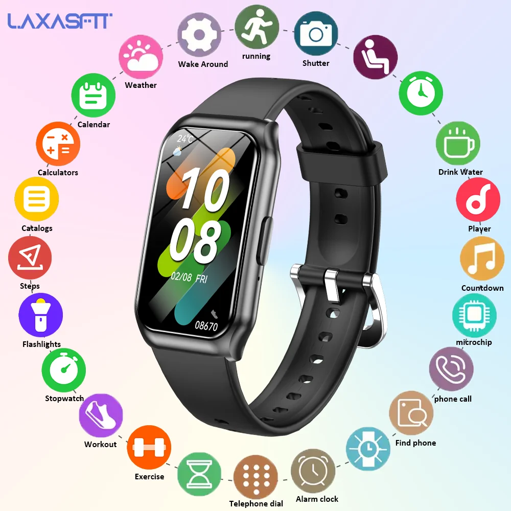 LAXASFIT Смарт-часы 1,45 дюйма HD Bluetooth звонки воспроизведение музыки шагомер для мужчин и женщин 2025 новые умные часы подарок на праздник
LAXASFIT Смарт-часы 1,45 дюйма HD Bluetooth звонки воспроизведение музыки шагомер для мужчин и женщин 2025 новые умные часы подарок на праздник