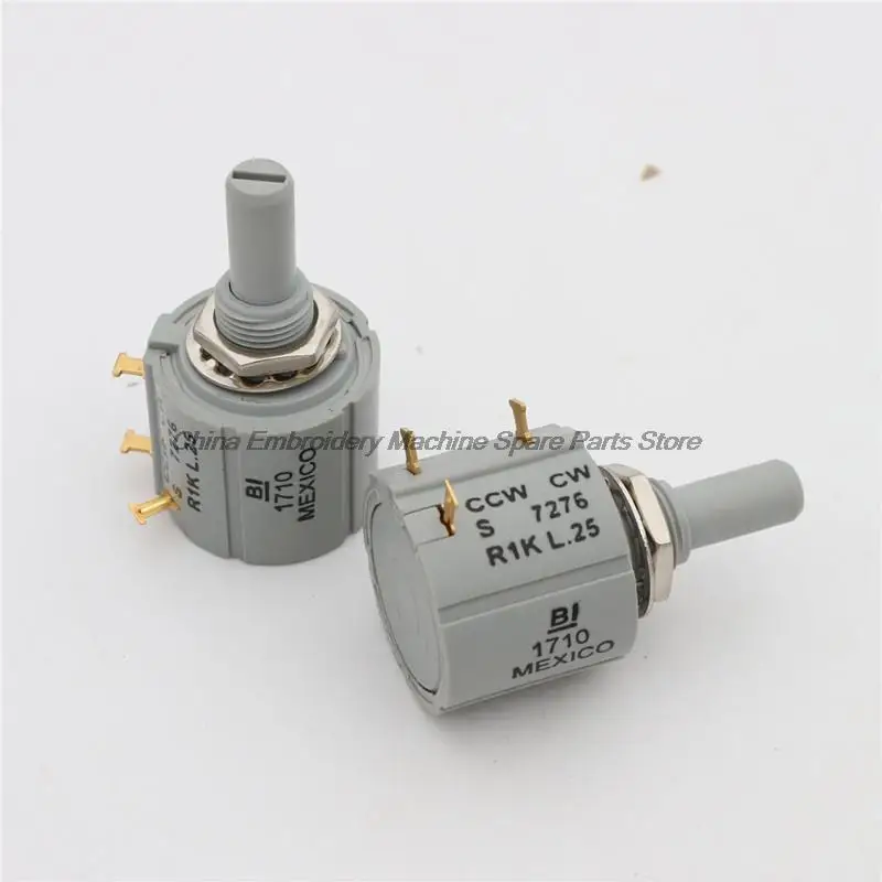 Переключатель потенциометра CCW CW S 7276 R1K L.25 BI 1710, позиционер для изменения цвета, Мексика, локатор для изменения цвета, компьютерная часть вышивки
Переключатель потенциометра CCW CW S 7276 R1K L.25 BI 1710, позиционер для изменения цвета, Мексика, локатор для изменения цвета, компьютерная часть вышивки