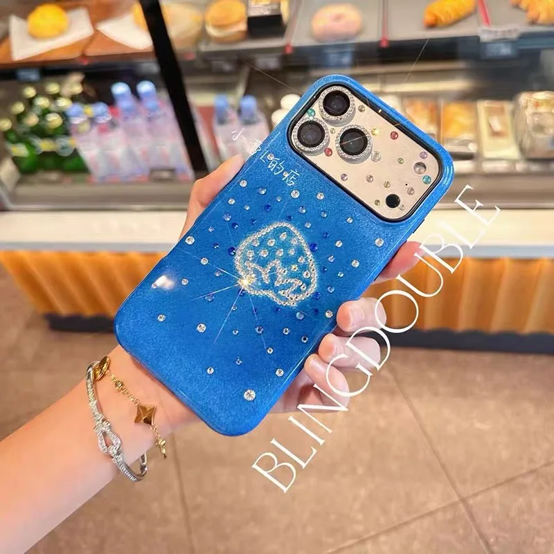 Klein Blue Strawberry Galaxy Star Waterdrop Phone Case, suitable for iPhone.
Klein Blue Strawberry Galaxy Star Waterdrop Phone Case, suitable for iPhone.