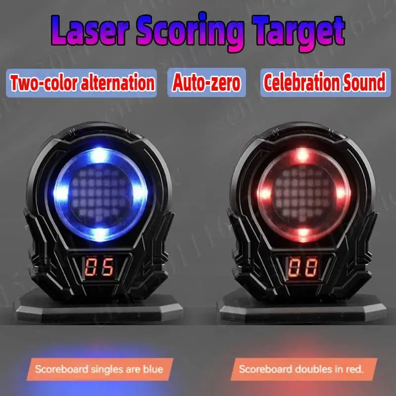 Electronic Scoring Laser Target Infrared Induction Portable Shooting Light Counting Trainer System Sound Effects Training Toy
Electronic Scoring Laser Target Infrared Induction Portable Shooting Light Counting Trainer System Sound Effects Training Toy
