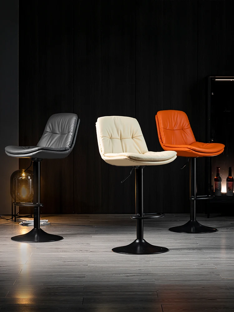 Nordic Bar Chair Household Modern Simple Backrest Light Luxury Lift Rotating Cashier High Bar Stool
Nordic Bar Chair Household Modern Simple Backrest Light Luxury Lift Rotating Cashier High Bar Stool
