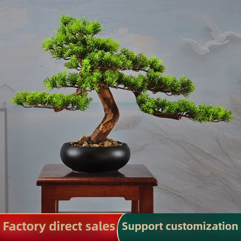 Simulation tree planting office ornaments fortune welcoming pine decoration home living room soft furnishings crafts
Simulation tree planting office ornaments fortune welcoming pine decoration home living room soft furnishings crafts